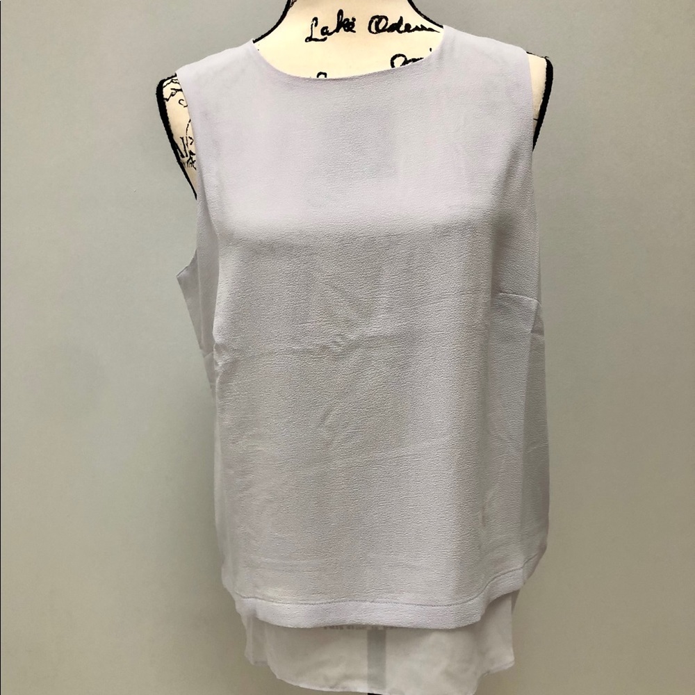 Rose & Olive Violet Chiffon Blouse